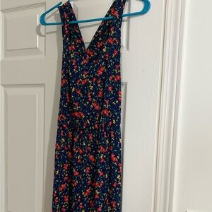 Kaileigh Navy Floral Dress